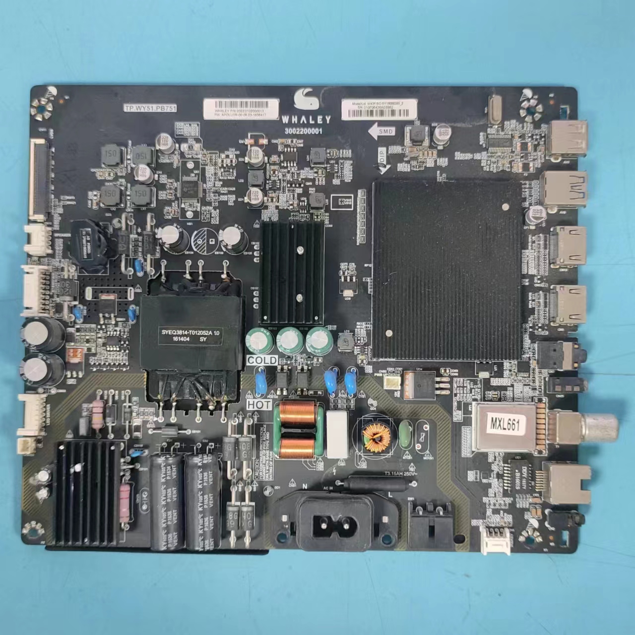 原装现货微鲸W43F主板实物图