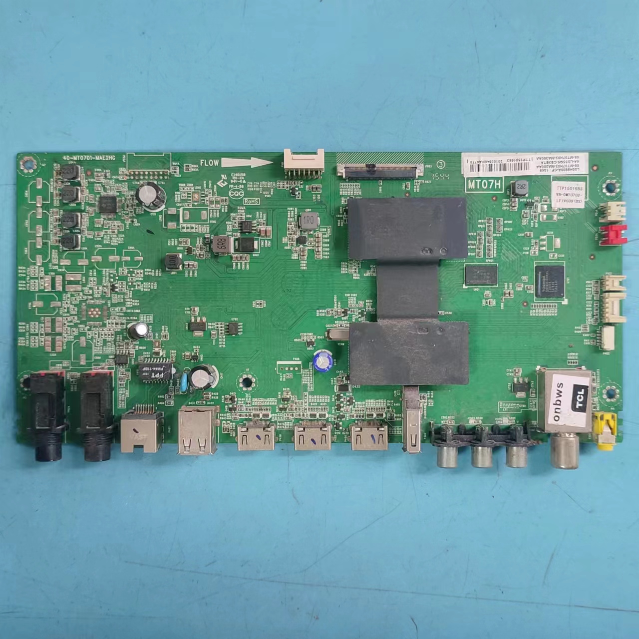 原装TCLL55H8800A-CF主板实物图