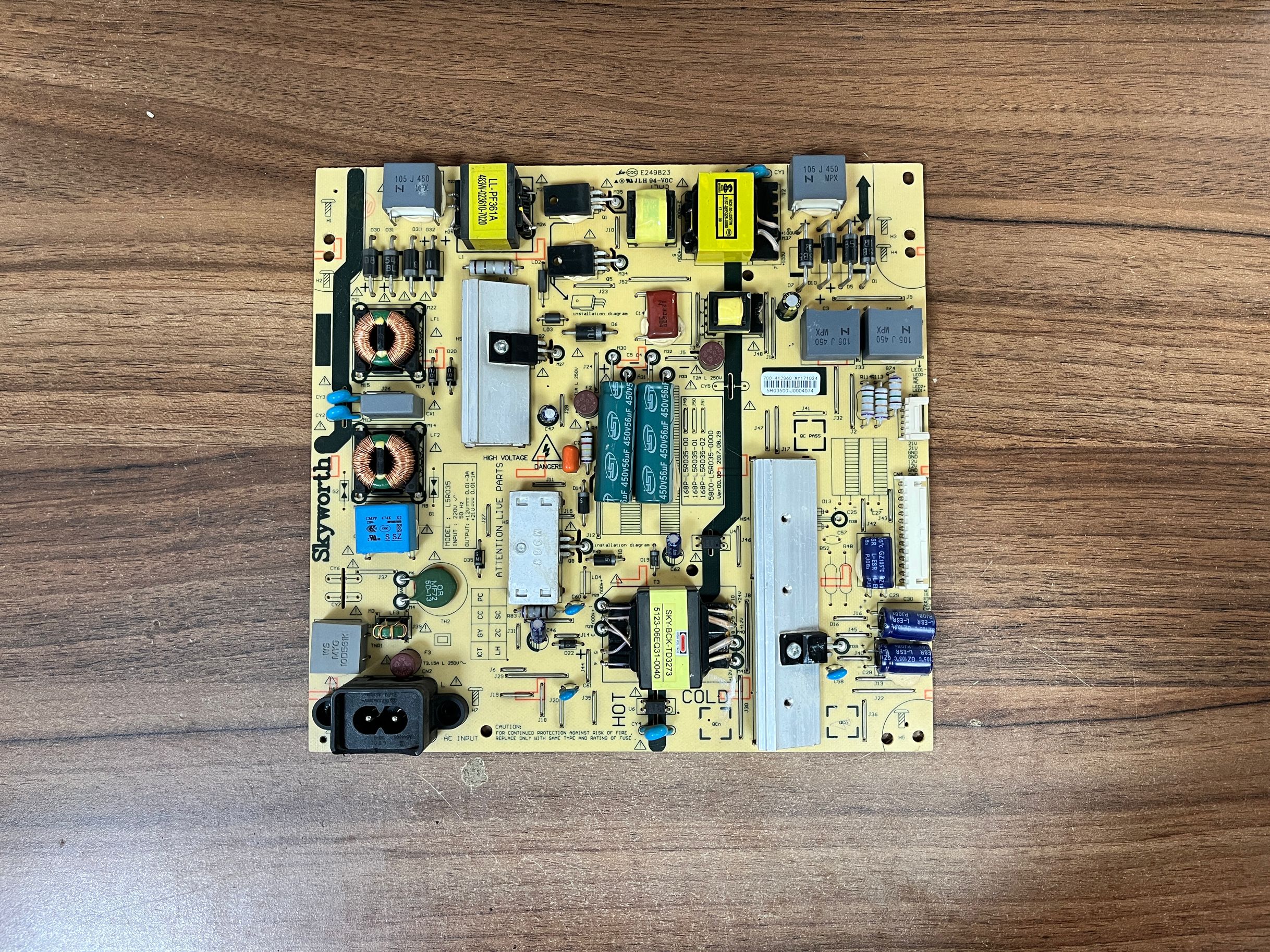 拆机创维50M9电源板1