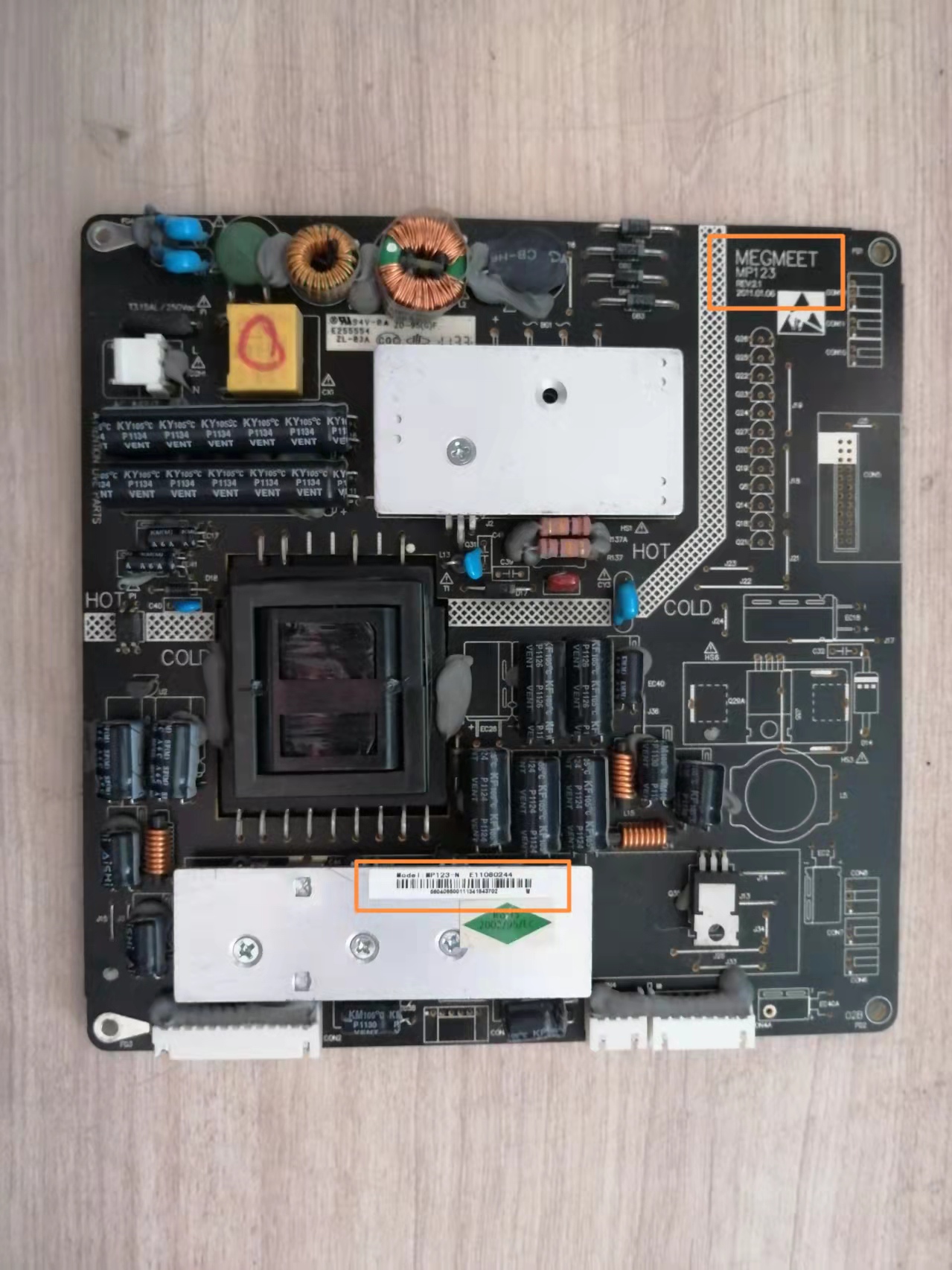 32寸海尔电源板MP123-N