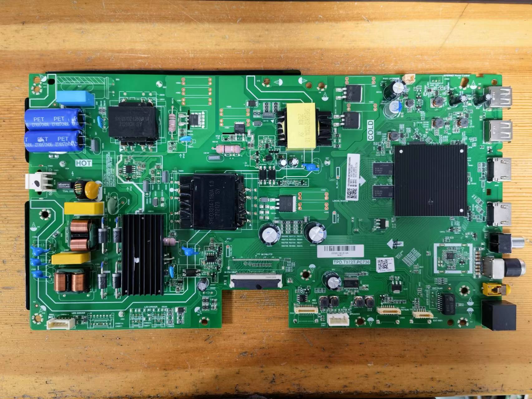 海尔55R1主板TPD.T972T.PC736
