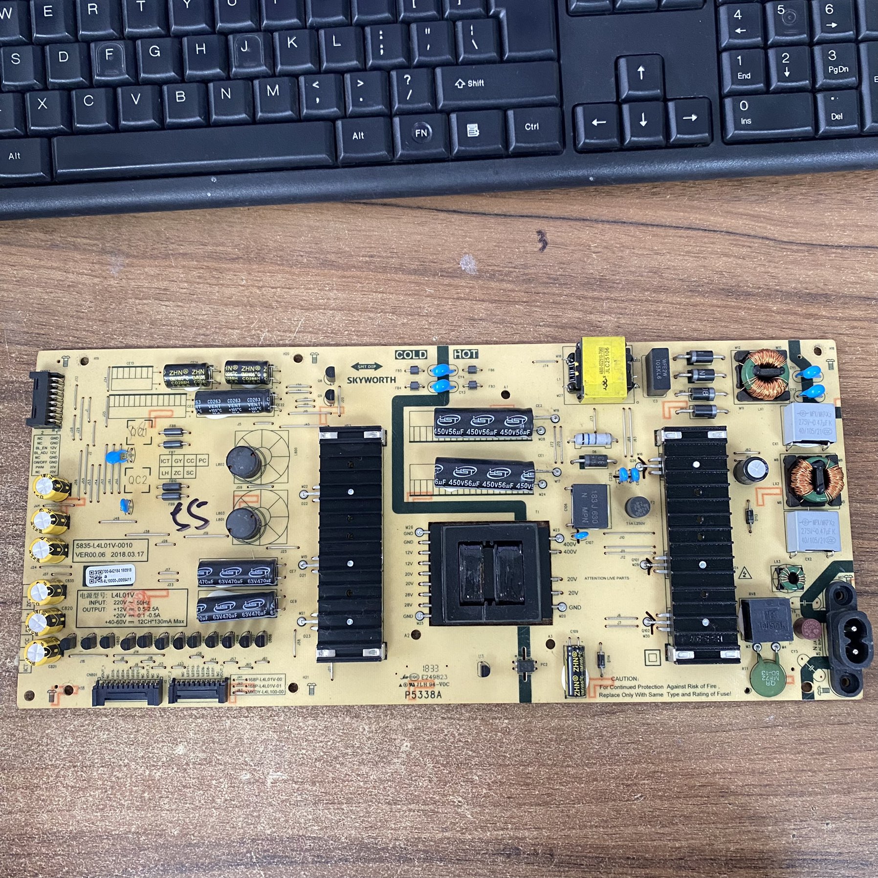 创维55H9SH10电源板5835-L4L01