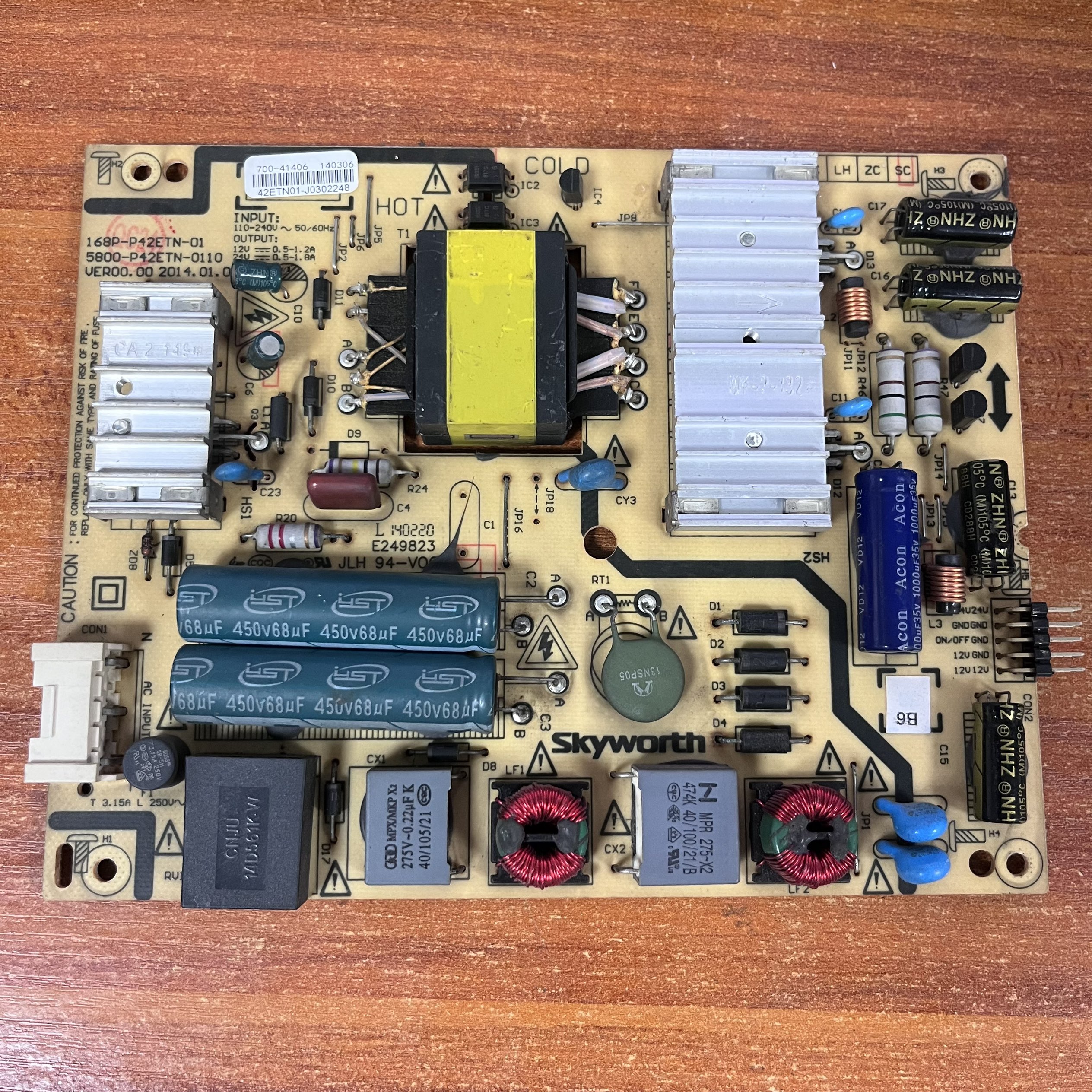 原装创维42E5CHR电源板5800-P42