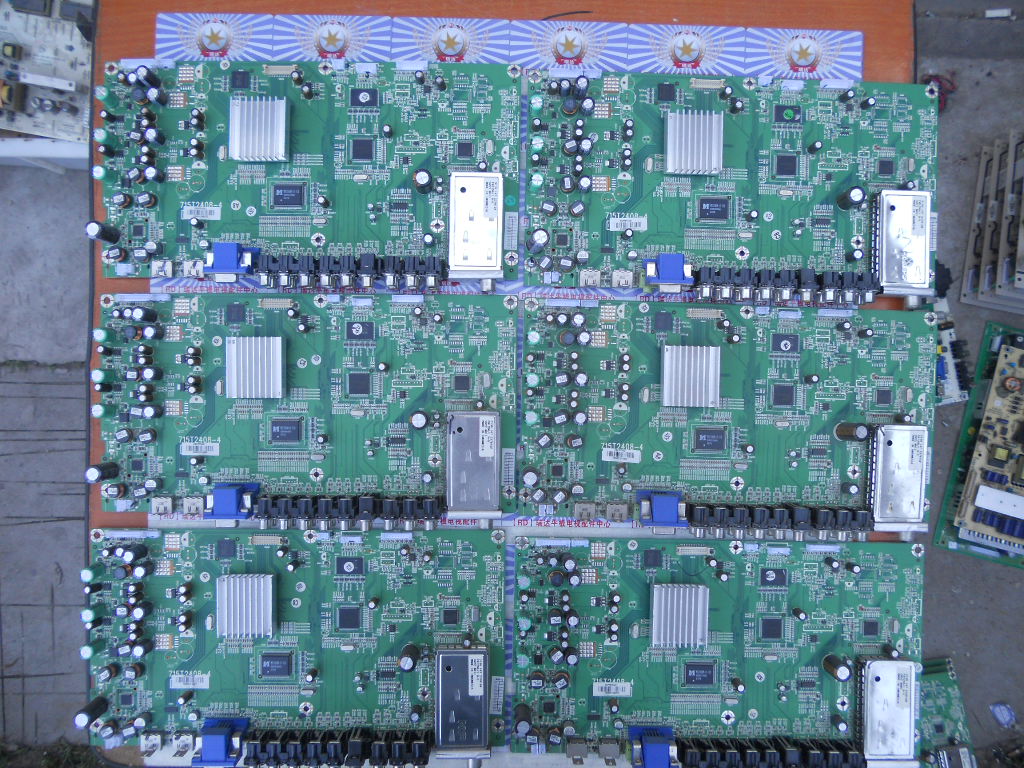 飞利浦 37HF7005 主板 715T2408-4 屏LC370WU3(SL)(B1) 实物拍照