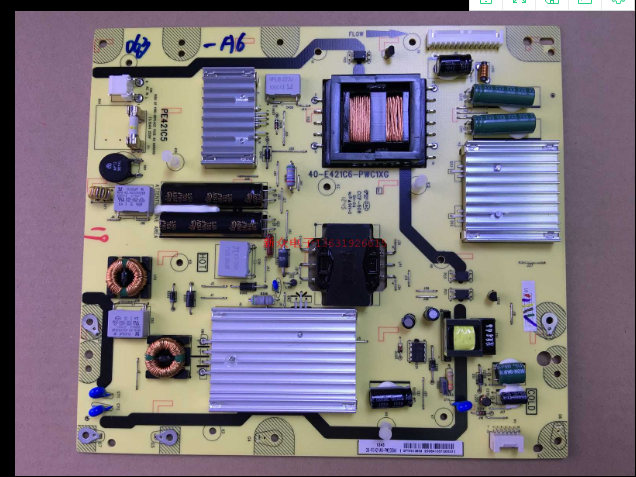 原装东芝46KL300C电源板40-E421C6-PWC1XG 08-PE421A6-PW200AA