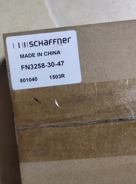 FN3258-30-47原装全新瑞士夏弗纳SCHAFFNER三相滤波器