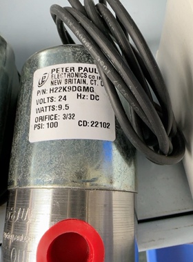 PETER PAUL高压电磁阀 H22K9DGMG