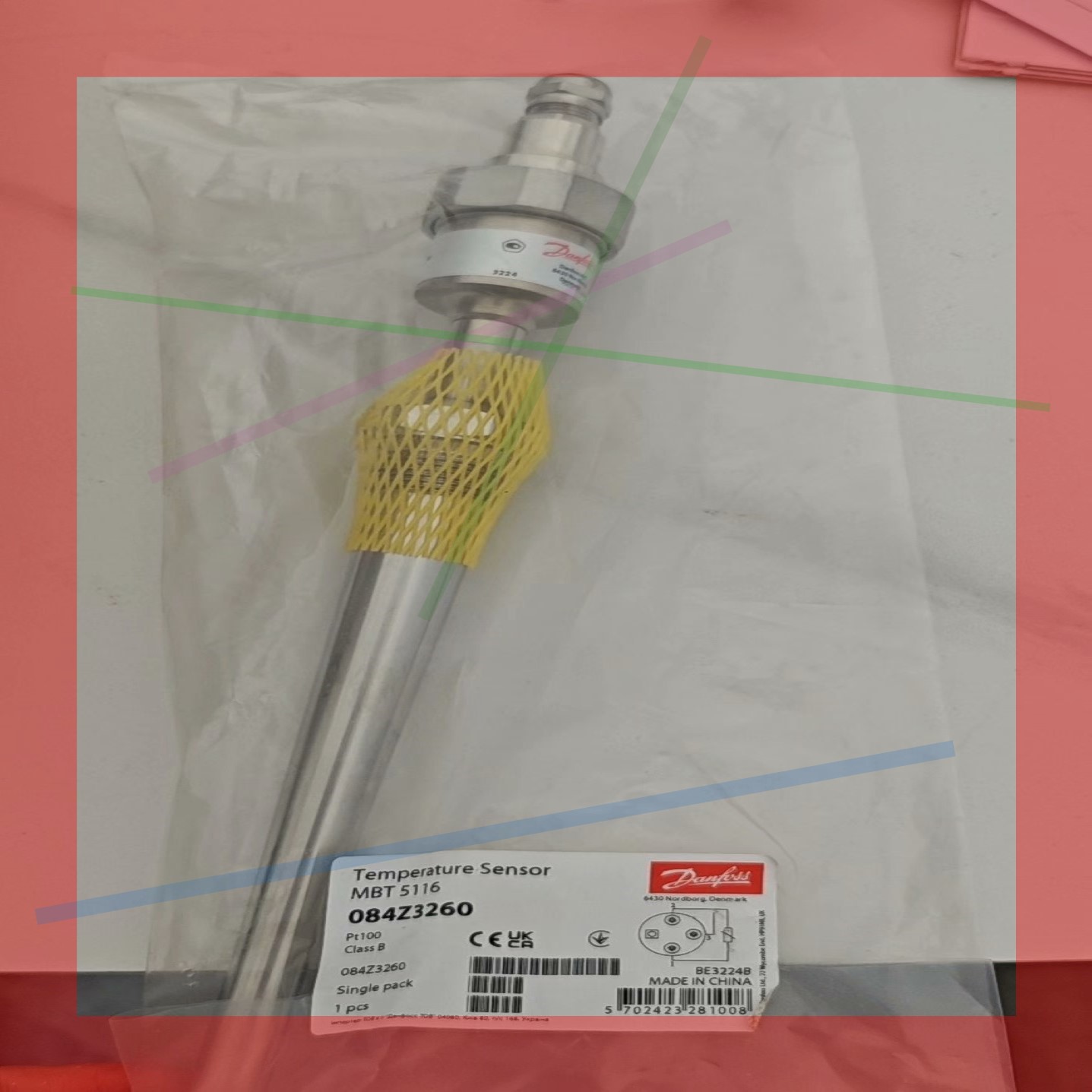 询价!084Z3260丹佛斯温度传感器MBT5116 084Z3260