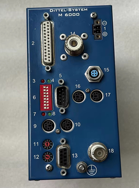 Dittel-system主机M6000控制器F61001模块DITTEL M6000-1WB-RS232