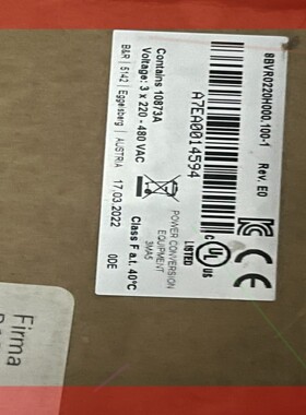 询价！贝加莱变压器8BVR0220H000.100-1