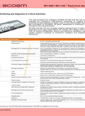 询价!acoem  MV-060/MV-120