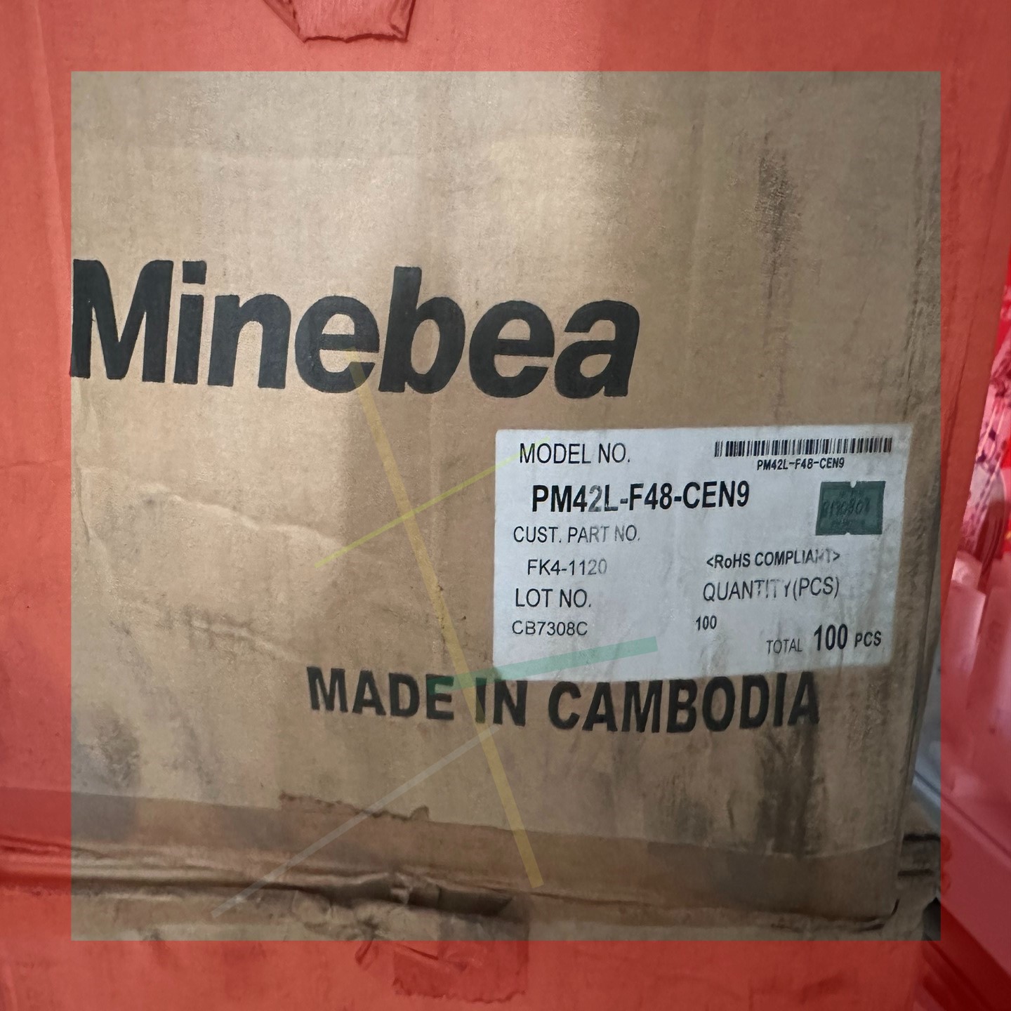 询价!Minebea美蓓亚 型号PM42L-F48-CEN9
