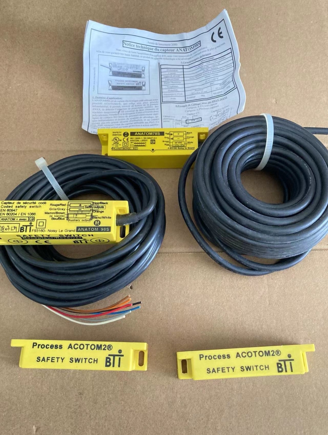 德国BTI 安全传感器   磁性传感器  ANATOM 78S，ANATOM 98S议价
