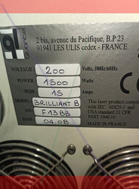 询价!日本激光japanlaser,BR1LL1ANT B