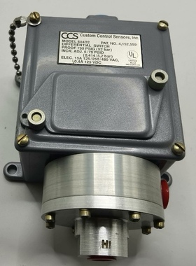 CCS压力开关 604D2 型号 4152559