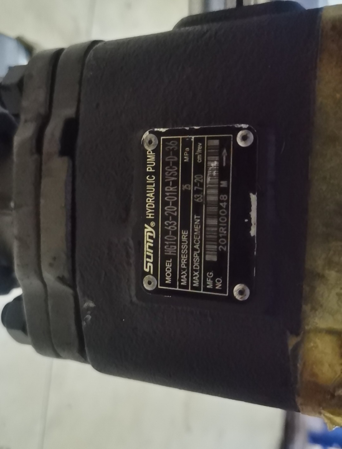 议价！Sunny液压油泵，型号HG10-63-20-01R-VSC-D-36