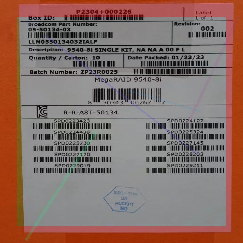 询价!全新 阵列卡9540-8i  05-50134-03