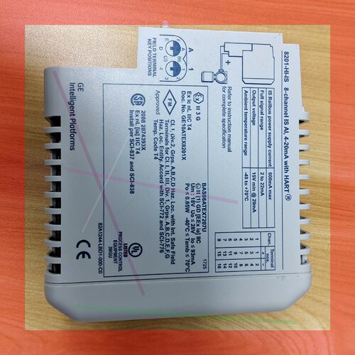 GE8000I/O8201-HI-IS控制器