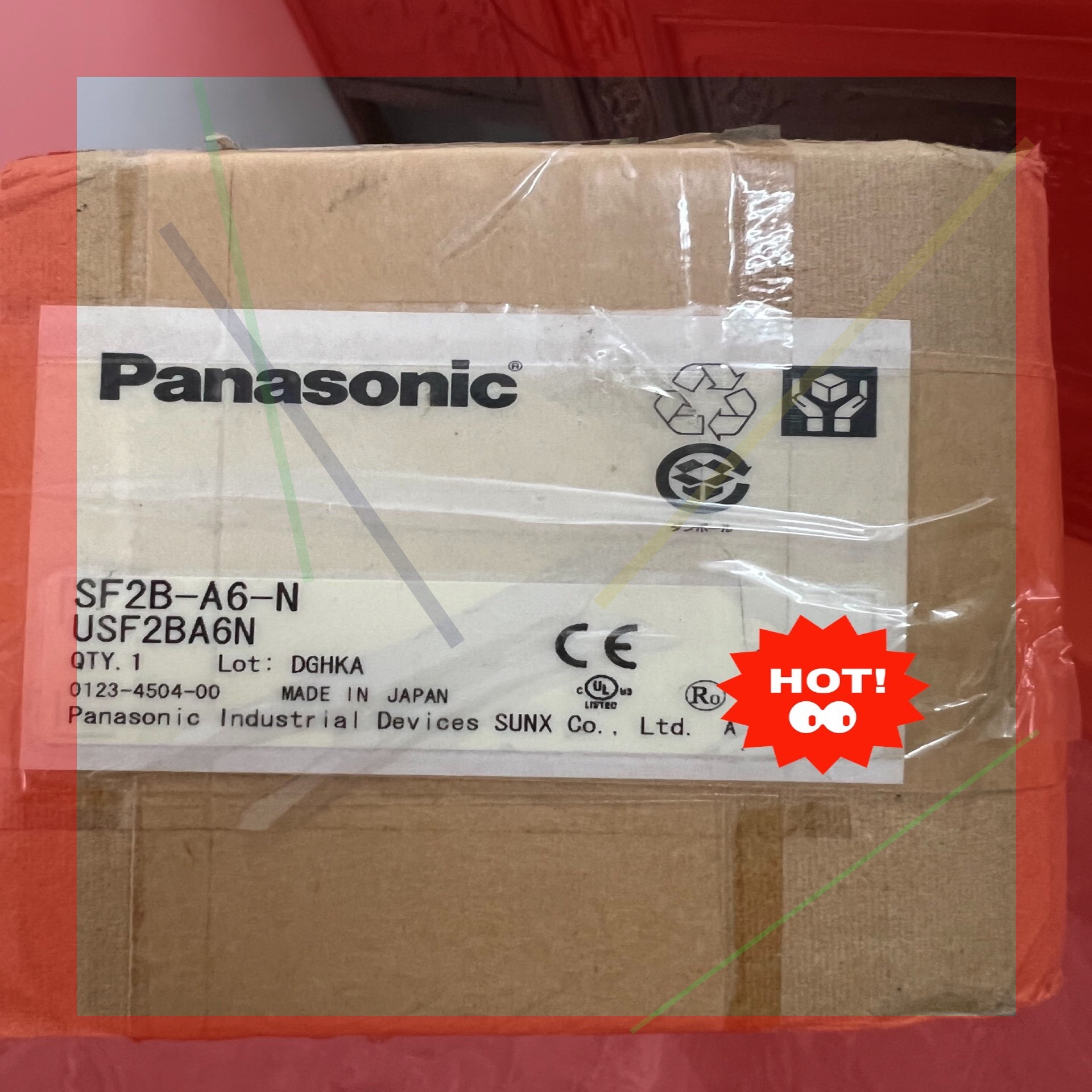 询价!全新松下安全光幕传感器,光栅,型号:SF2B-A6-N