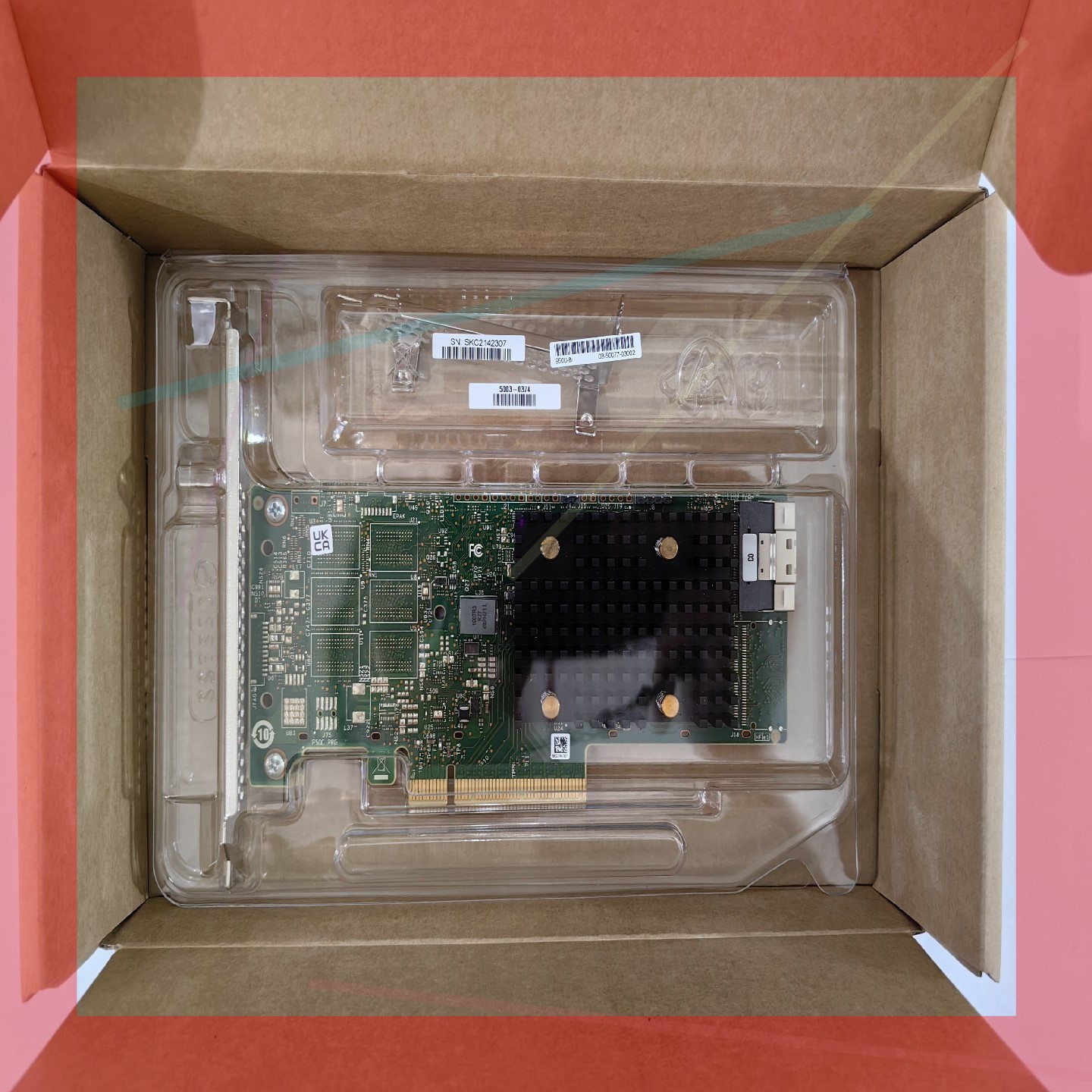 询价!原装全新Broadcom LSI 9500-8i 直通NVM