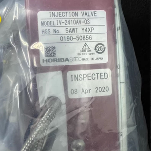0190 valve 50856 HORIBA 2410AV injection