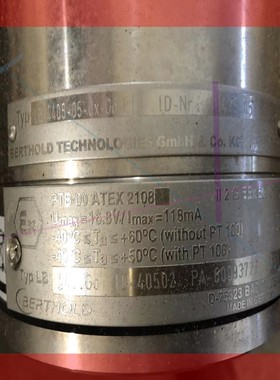 议价!全新德国进口伯托BERTHOLD探测器LB4405-05-0X