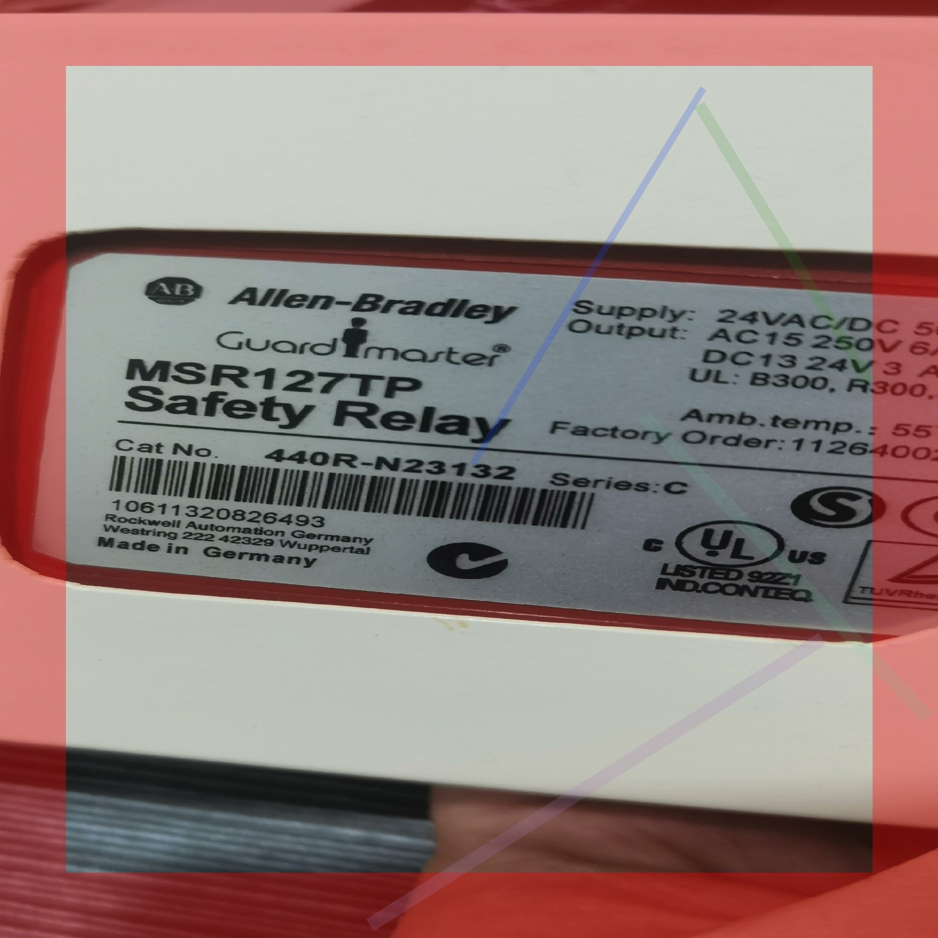 询价!AB安全继电器MSR127TP