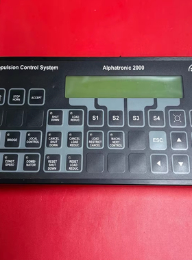 MAN Alphatronic 2000推进控制系统操作面板 962.015.100/E