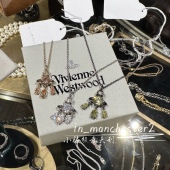 西太后经典 VIVIENNE WESTWOOD JOAQUINA土星捕梦网项链耳环手链