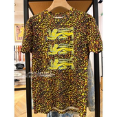 土星甜苦百搭小怪兽豹纹短袖 VIVIENNE WESTWOOD西太后经典 t恤男女