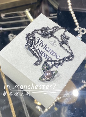 VIVIENNE WESTWOOD西太后经典土星单颗珍珠百搭男女款情侣项链