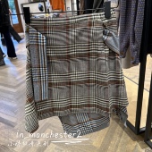 VIVIENNE WESTWOOD西太后经典 土星MEGHAN苏格兰格纹不规则半裙女