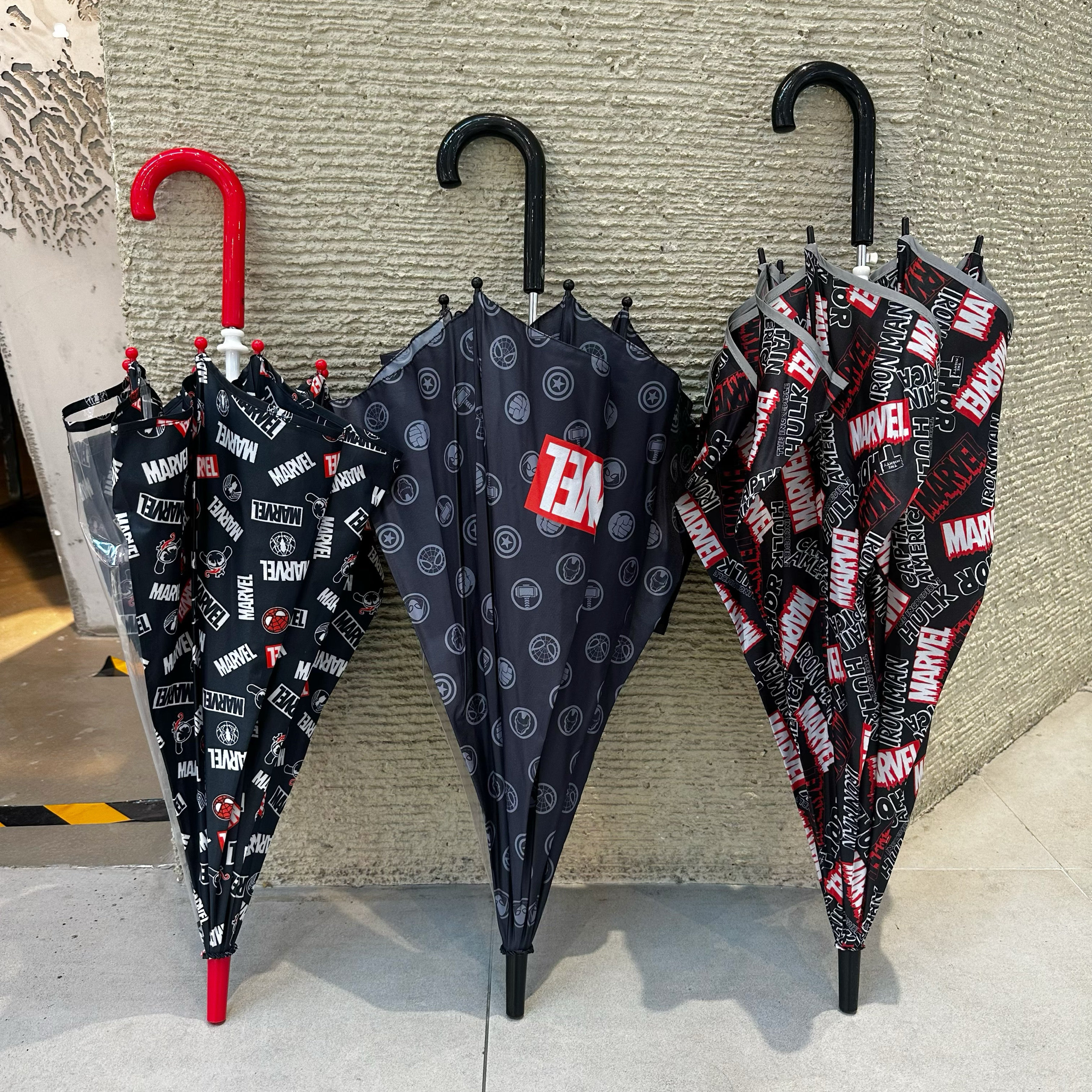 日本进口!高品质儿童学生长柄伞!漫威系列防风大尺寸小孩晴雨伞