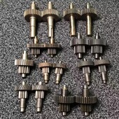 罗拉齿轮箱齿轮罗拉电机配件 过桥齿轮 电脑横机罗拉齿轮 齿轮轴