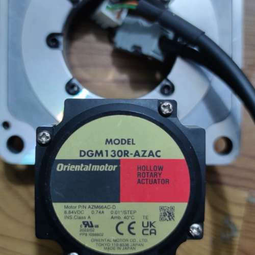 东方马达电机 旋转数控台DGM130R-AZAC，[议]