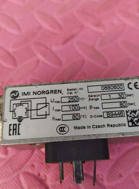 0880600NORGREN诺冠机械压力开关压力传感器088[议]