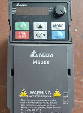 变频器VFD4A8MS21ANSAA，型号是MS300系【议】