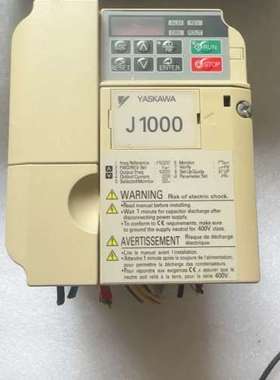 安川变频器，CIMR-JCBA0006BAA，1.1瓦，2【议】