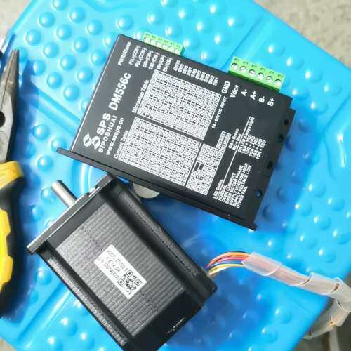 SPS/步进驱动器DM556c，电机57HS22-A，【议】