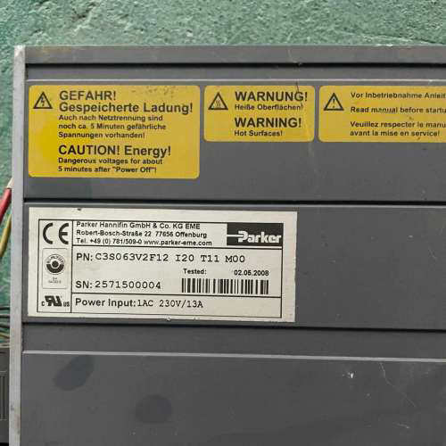 驱动器/控制器PN:C3S063V2F12 I20 T11[议]