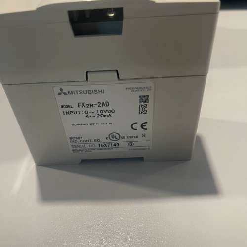 三菱FX2N-2AD模拟量输入模块，，品。输入电[议]