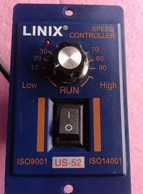 LINIX调速器US-52，，。蓝色，功【议】
