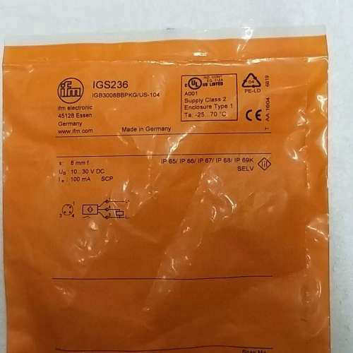 易福门 IFM IGS236 *[议]