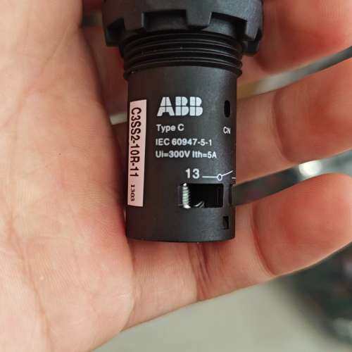 ABB按钮开关，型号C3SS2-10R-11，Type【议】