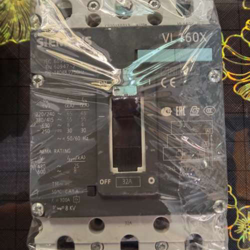 VL160X断路器，型号3VL1703-1DA33-0[议]