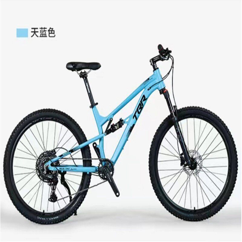 坦途23款山地自行车27.5寸10速27速版成人男女铝合金锻造软尾车架