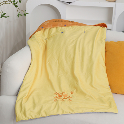 定制抱枕被两用折叠U形空调被