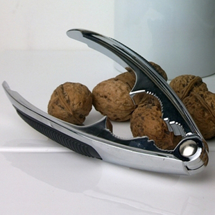 出口欧美高档不锈钢锌合金松子夹 核桃夹子 可夹螃蟹、各类坚果