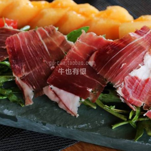 风干火腿两袋全国包邮库巴切片
