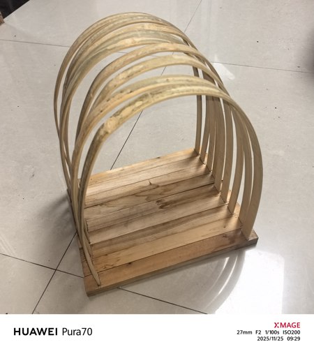 抽丝开茧开丝棉兜竹弓做蚕丝被工具丝撑架茧丝兜竹弓撑去丝胶生熟